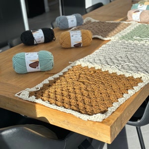 9 Square Granny Throw Crochet Pattern (PDF Digital Download only)